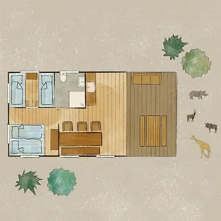 Knuthenborg Safaripark Aldeamento Turístico Maribo